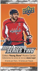 Upper Deck 2022-23 Series Two Hockey Cards 8-Card Pack
